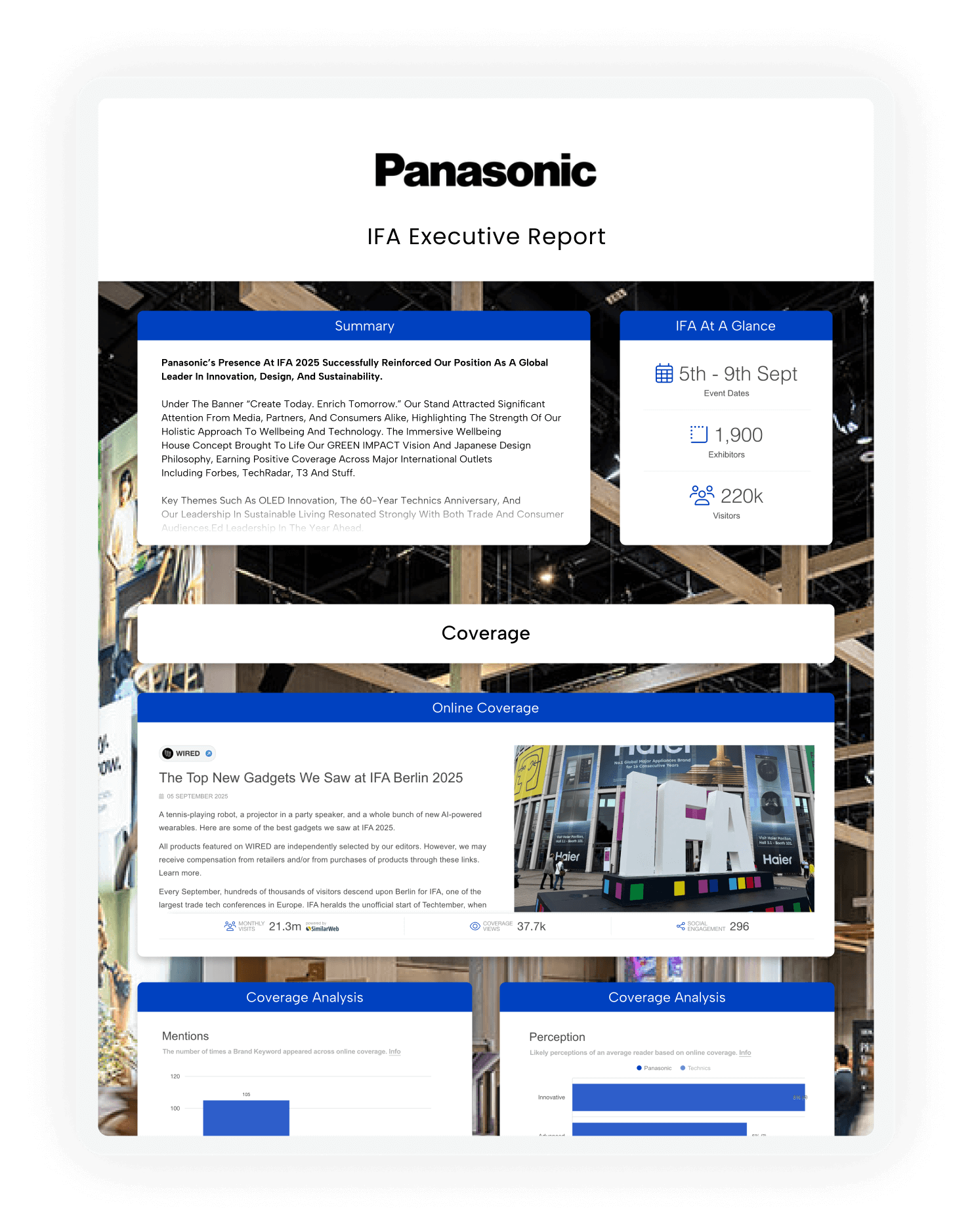 Panasonic C-Suite Event Report