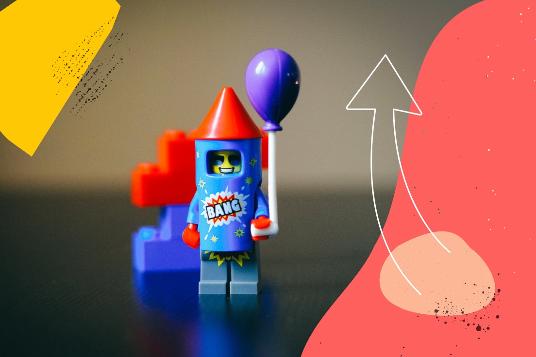 Rocket Lego Man